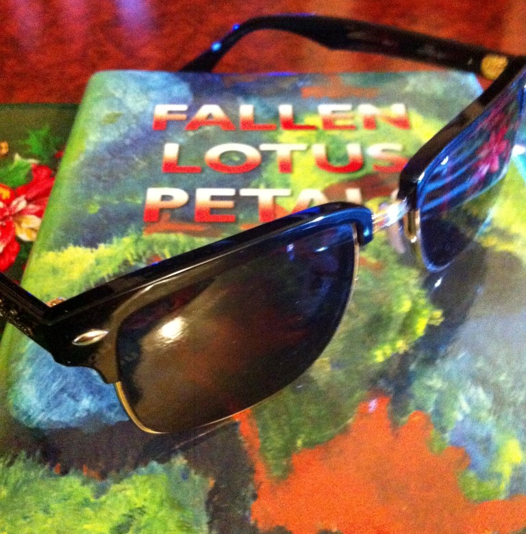 Get your Ray Bans on for some hot reading, Fallen Lotus Petals